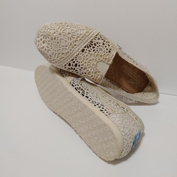 🆕 TOMS Natural Morocco Crochet - Picture 2 of 4